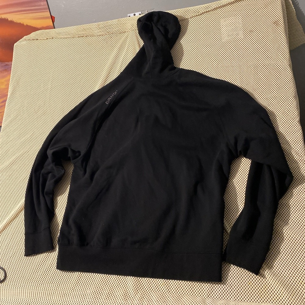 Vintage AND1 Hoodie Sweatshirt‎ Men's 2xl Black Basketball 90s Y2K Embroidered - Picture 4 of 5